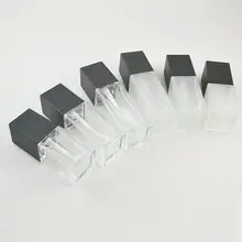 透明ガラス製 25ml/30ml/40ml 磨砂仕上げポンプボトル【ファンデーション・乳液・ミスト用】