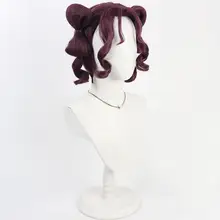 紫色のコスプレウィッグ【分体リボンデザイン】