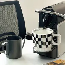 コーヒーカップ 使用シーン：日常使用 陶器素材 アメリカンヴィンテージ デザイン 高見え