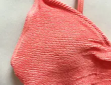 セクシーなバックオープンデザインの水着【女性用・大きいサイズ・ビーチ用・極  上の柔らかさ】（セットアップ対応）