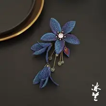 刺繍入りブローチ【高級感・エレガント・中華風】