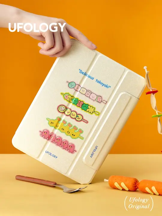 iPadケース マグネット式 ペン収納 フルカバー iPad Air Pro mini 対応 「Ufology」