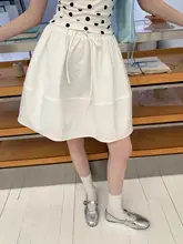 ミニスカート レディース Aライン ゴムウエスト ふんわり ゆったりシルエット シンプル きれいめ 着痩せ 着回し カジュアル 夏「EGGKA」