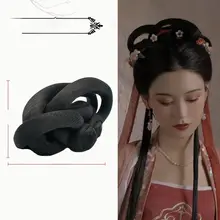 国風スタイルの唐時代侍女用ウィッグ【柔軟なカーブ可能・多用途】