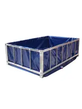 厚手キャンバス製 魚池用防水ターポリン【屋外用・養殖池・耐久性】