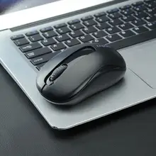 可愛らしいデザインのワイヤレスマウス【白色・充電式・省エネ】