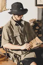 ストレッチアイスシルク シャツ メンズ半袖サマーアメリカンスタイル