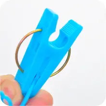 旅行用プラスチック洗濯バサミ【防風・ロック機能付き】（セットアップ対応）
