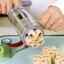 多機能 ステンレス製 厚手手持ち圧面機【家庭用・饸烙模具】