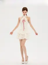 ネックレス ワンピース ケーキスカート セクシー エレガント デートに最適