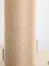 木製のキャットタワー【家用・省スペース・キャットハウス一体型】