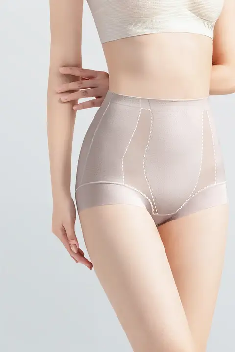 極上の柔らかさ！女性用超薄アイスシルク無痕お腹引き締め安全パンツ【ヒップアップ効果】