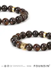 貔貅デザインの古銅辉石ブレスレット【名入れ対応・ギフト用】