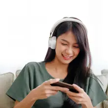 高級ワイヤレスBluetoothヘッドフォン【ノイズキャンセリング・コンパクトデザイン・ゲーミング対応】