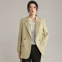 したデザインの女性用ジャケット【春秋・軽め・高級感】