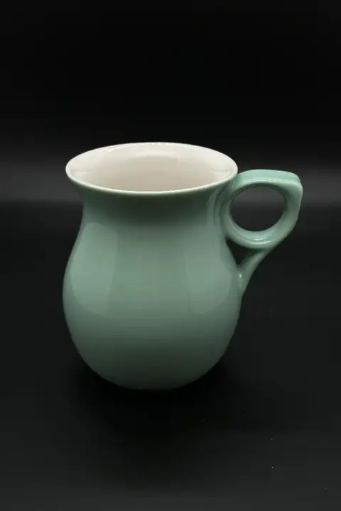 330ml 大郁香カップ【春緑・グレー・香り楽しむコーヒーカップ】