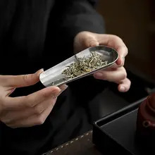 全鋼製 茶器【投茶・分茶・茶さじ・茶こし付き・功夫茶用】