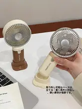 USB充電式 卓上扇風機【静音・夏用・持ち運び可能】