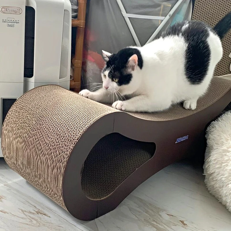猫飼いが買ってよかったもの・悪かったもの正直に言う | 8字型キャットスクラッチボード一体型ベッドの定義と特性