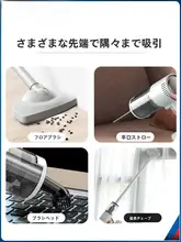 尤利特 ワイヤレスハンドヘルド掃除機【高出力・車用・家庭用・コンパクト】