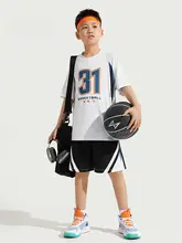 通気性のあるスポーツ用Tシャツ  【キッズ・ニット生地・ショートスリーブ】