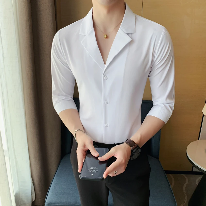 40代男性が5月に着るべき七分袖シャツは？スタイリッシュで 通気性の高いアイテムの選び方