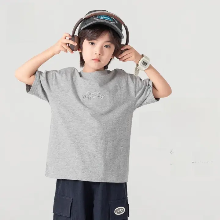 男の子用半袖Tシャツ【涼感・コットン素材・キッズ用】