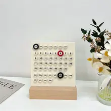 万年暦 卓上カレンダー アクリル DIY 輪投げ 卓上オブジェ おしゃれ インテリア 撮影小道具 インスタ映え