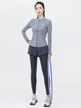 レディース 秋季用テニスウェア【通気性・速乾・ヨガトレーニング対応】（セットアップ対応）