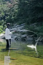 漢鼎星軌 5段カーボンルアーロッド【携帯式・多節・旅行用】