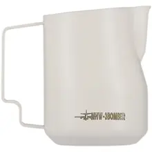 MHW ラテアートカップ【スチームミルク用・450ml・ステンレス製・ターボデザイン】
