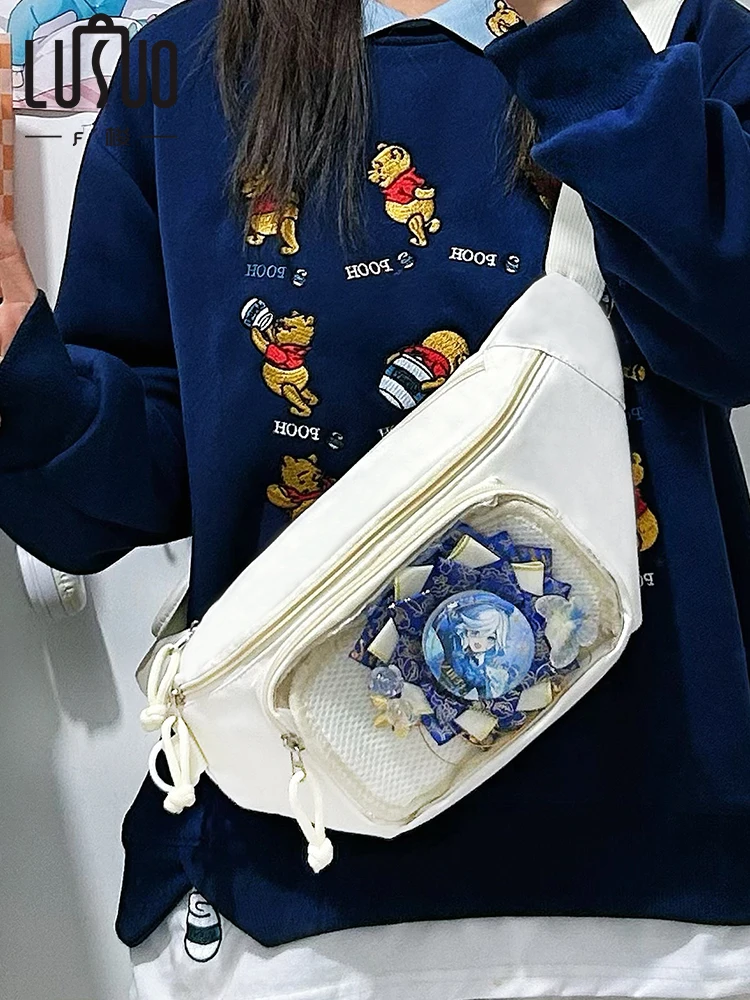 透明層付きミニマリストショルダーバッグ：日韓風小サイズ立体袋の実用性と構造解析