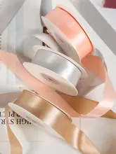 華やかなデザイン！リボン【ポリエステル製・二重面サテン・ギフト用包装・花柄】