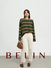 洗い加工デニムパンツ【レディース・ストレート・スリムフィット・9分丈】（セットアップ対応）