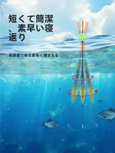 電子ウキ 発光 アタリ变色 高感度 浅場用 表層 ヘラブナ ウィード際