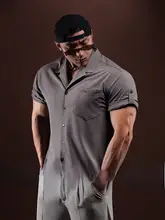 Monster Guardians 春夏用 クール感のある男子用スポーツカジュアルTシャツ【古巴風カラー・短袖】