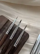 1CM2 ネイルアート彩色筆【細密デザイン・木製・セット】