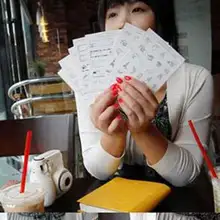 デコレーションシール 手書き風 モノクロ シンプル アルバムデコ 手帳デコ チェキ 日記 ラベリング