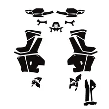 春風800MTX用 車体保護フィルム【防刮擦・ゴム製】