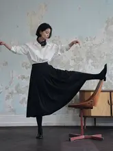Jicouture ダブルポケット付きシンプルシャツ【フレンチスタイル・秋通勤用】