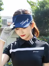 ゴルフキャップ レディース UVカット 帽子【カラーブロック・リボン付き・通気性】