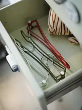 金属製折りたたみハンガー【携帯用・旅行用・アウトドアキャンプ対応】