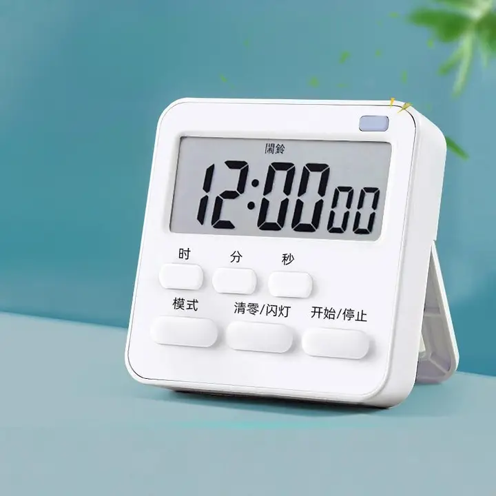 学習用電子タイマー【カウントダウン機能・子供用・キッチン用】