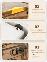 移動可能なキャスター付き収納ボックス【教室用・本や文房具の整理整頓・学生向け】