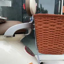 電動自転車用 後部バスケット固定用支え【耐荷重・プラスチック製】
