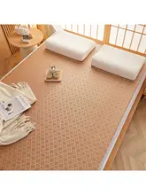 冬夏兼用のマットレス【リバーシブル・学生寮用・草製・昼寝対応】