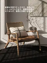 シンプルな丸型麻ラグマット【北欧風・オーバル・リネンコットン混・リビング＆寝室用】