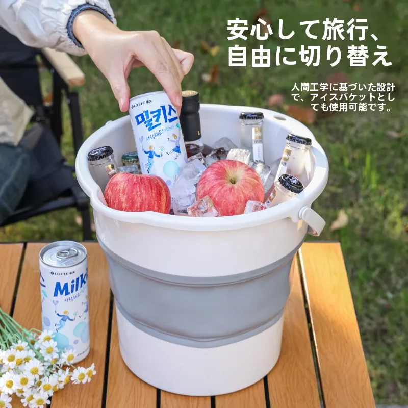 洗車バケツをかっこよく選ぶには？大容量で持ち運びも簡単な折りたたみ式水桶の選び方