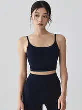 夏用 ヨガインナーウェア【美背デザイン・防震パッド付き・フィットネス用】