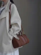 高級感ある本革製レトロボストンバッグ【手持ち・ショルダー対応・柔らかい】